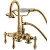 Kingston Brass CC13T Vintage 3-3/8" Deck Mount Tub Filler