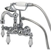 Kingston Brass CC1009T Vintage 3-3/8" Wall Mount Tub Filler