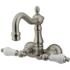 Kingston Brass CC1075T Vintage 3-3/8" Wall Mount Tub Filler