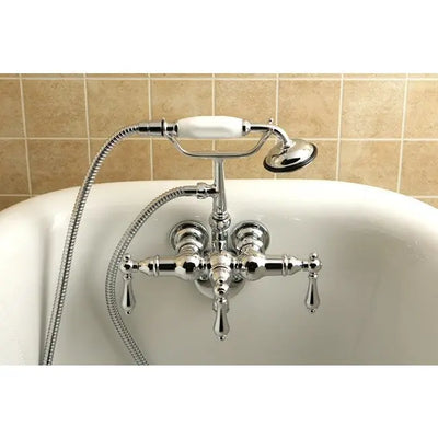 Kingston Brass CC19T Vintage 3-3/8" Wall Mount Tub Filler