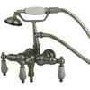 Kingston Brass CC23T Vintage 3-3/8" Wall Mount Tub Filler