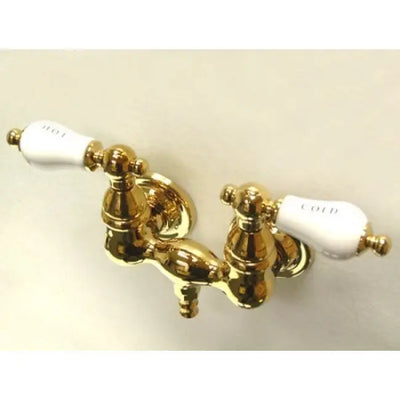 Kingston Brass CC33T Vintage 3-3/8" Wall Mount Tub Filler