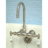 Kingston Brass CC3T Vintage 3-3/8" Wall Mount Tub Filler