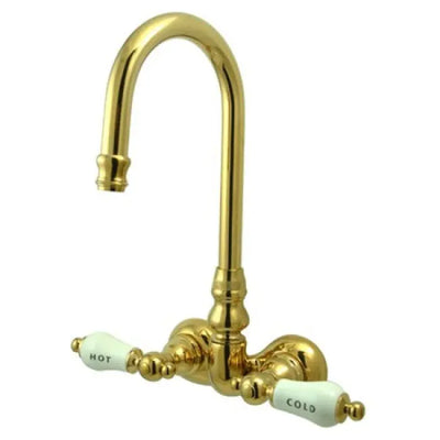 Kingston Brass CC73T Vintage 3-3/8" Wall Mount Tub Filler