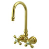 Kingston Brass CC77T Vintage 3-3/8" Wall Mount Tub Filler