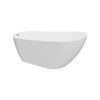 A & E Bath and Shower Riviera 59" Premium Oval Freestanding Bathtub A & E Bath and Shower