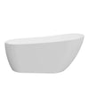 A & E Bath and Shower Riviera 59" Premium Oval Freestanding Bathtub A & E Bath and Shower