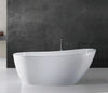 A & E Bath and Shower Riviera 59" Premium Oval Freestanding Bathtub A & E Bath and Shower