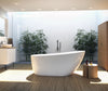 A & E Bath and Shower Riviera 67" Premium Oval Freestanding Bathtub A & E Bath and Shower
