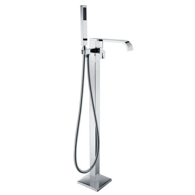 ANZZI Angel Series FS-AZ0044 2-Handle Claw Foot Tub Faucet with Hand Shower