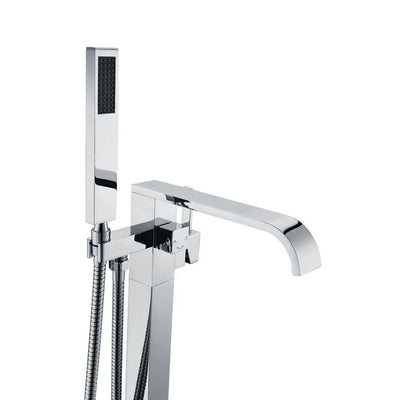 ANZZI Angel Series FS-AZ0044 2-Handle Claw Foot Tub Faucet with Hand Shower