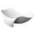 ANZZI Cielo Series FT-AZ512 6.5 ft. Man-Made Stone Center Drain Freestanding Bathtub in Matte White