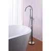 ANZZI Kros Series FS-AZ0025 2-Handle Freestanding Claw Foot Tub Faucet with Hand Shower