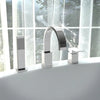 ANZZI Nite Series FR-AZ473 Single-Handle Deck-Mount Roman Tub Faucet with Handheld Sprayer in Polished Chrome SW Corp