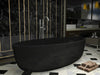 ANZZI Opal Series 5.6 ft. Man-Made Stone Center Drain Freestanding Bathtub SW Corp