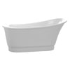 ANZZI Prima Series FT-AZ095 5.58 ft. Freestanding Bathtub in White SW Corp