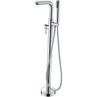 ANZZI Sens Series FS-AZ0026 2-Handle Freestanding Claw Foot Tub Faucet with Hand Shower