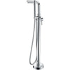 ANZZI Sens Series FS-AZ0026 2-Handle Freestanding Claw Foot Tub Faucet with Hand Shower