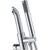 ANZZI Sens Series FS-AZ0026 2-Handle Freestanding Claw Foot Tub Faucet with Hand Shower