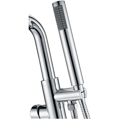 ANZZI Sens Series FS-AZ0026 2-Handle Freestanding Claw Foot Tub Faucet with Hand Shower