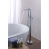 ANZZI Sens Series FS-AZ0026 2-Handle Freestanding Claw Foot Tub Faucet with Hand Shower