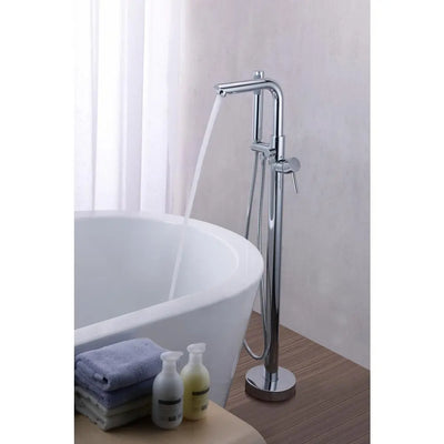 ANZZI Sens Series FS-AZ0026 2-Handle Freestanding Claw Foot Tub Faucet with Hand Shower