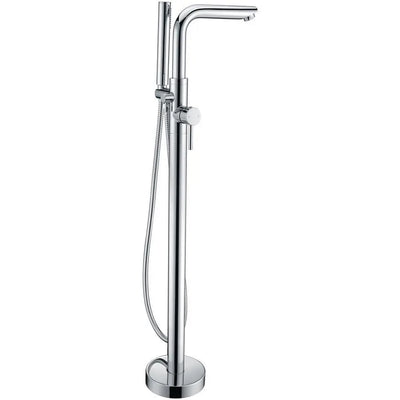 ANZZI Sens Series FS-AZ0026 2-Handle Freestanding Claw Foot Tub Faucet with Hand Shower