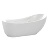 ANZZI Talyah Series FT-AZ090 5.92 ft. Freestanding Bathtub in White