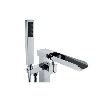 ANZZI Union Series FS-AZ0059 2-Handle Claw Foot Tub Faucet with Hand Shower