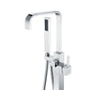 ANZZI Victoria Series FS-AZ0031 2-Handle Claw Foot Tub Faucet with Hand Shower