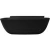 ANZZI Vida Series 5.2 ft. Man-Made Stone Center Drain Freestanding Bathtub