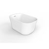 Barclay - Camille 51" Acrylic Freestanding Tub With Internal Drain - ATDNB51ID Barclay Products