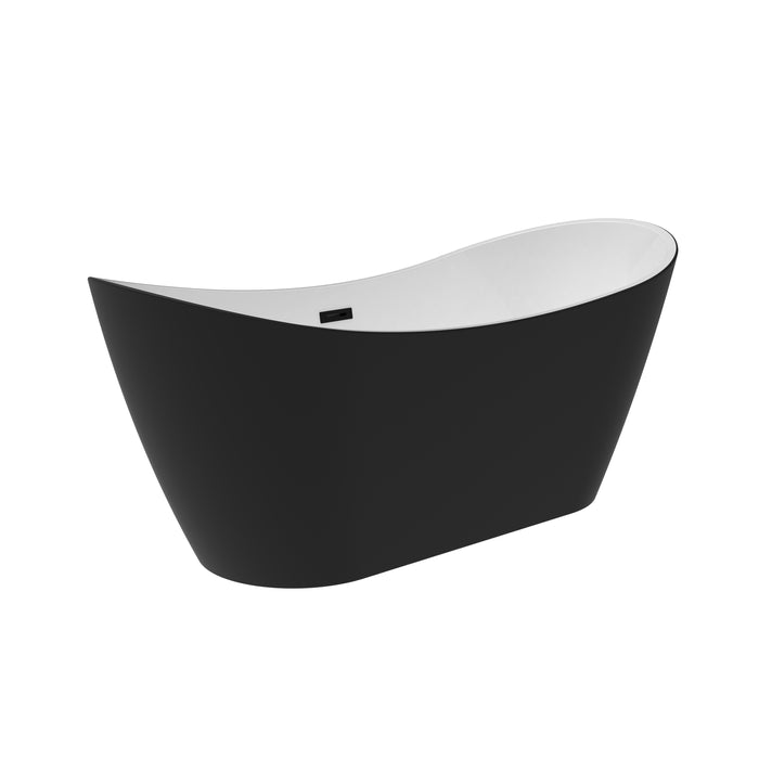 Barclay - Nairobi 67" Acrylic Double Slipper Tub - ATDSN67MIG Barclay Products