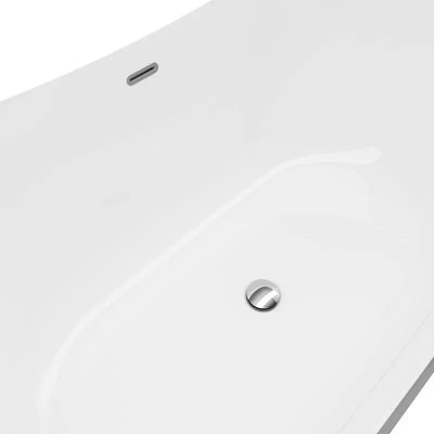 A&E Bath and Shower Tundra 66" Premium Acrylic Freestanding Tub