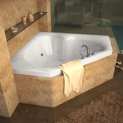 Atlantis Whirlpools Cascade 60 x 60 Corner Drop-In Bathtub SW Corp