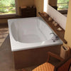 Atlantis Whirlpools Charleston Rectangular Drop-In Bathtub