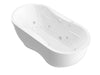 Atlantis Whirlpools Embrace 71 x 34 Oval Freestanding Bathtub SW Corp