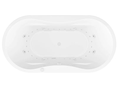 Atlantis Whirlpools Embrace 71 x 34 Oval Freestanding Bathtub SW Corp