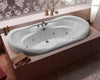 Atlantis Whirlpools Indulgence 41 x 70 Oval Drop-In Whirlpool Bathtub SW Corp