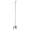 BARCLAY PRODUCTS 4045 TUB FILLER WITH DIVERTER & RISER - Brass construction, 6” Elbow mounts included Barclay Products