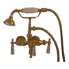 Barclay 4025-PL Clawfoot Tub Filler Hand Held-Shower Old Style Spigot Barclay Products