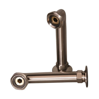 Barclay 4503 6" Faucet Elbows for Deck Mounting Pair