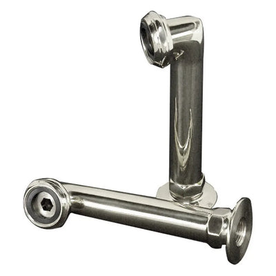 Barclay 4503 6" Faucet Elbows for Deck Mounting Pair