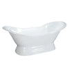 Barclay 72" Oxnard Cast Iron Double Slipper Tub Barclay Products