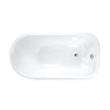 Barclay Addison 48" Cast Iron Roll Top Freestanding Tub Barclay Products