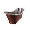 Barclay Ankara 66" Copper Double Slipper Freestanding Tub Barclay Products