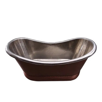 Barclay Ankara 66" Copper Double Slipper Freestanding Tub Barclay Products