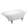 Barclay - Antonio 55" Cast Iron Roll Top Freestanding Tub - CTRH54-WH Barclay Products