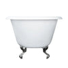 Barclay - Antonio 55" Cast Iron Roll Top Freestanding Tub - CTRH54-WH Barclay Products