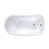 Barclay - Antonio 55" Cast Iron Roll Top Freestanding Tub - CTRH54-WH Barclay Products